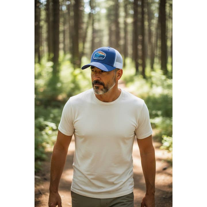 PNW Apparel - Vente Casquette de camionneur – unisexe - Casquette Snapback du parc national des Glaciers8