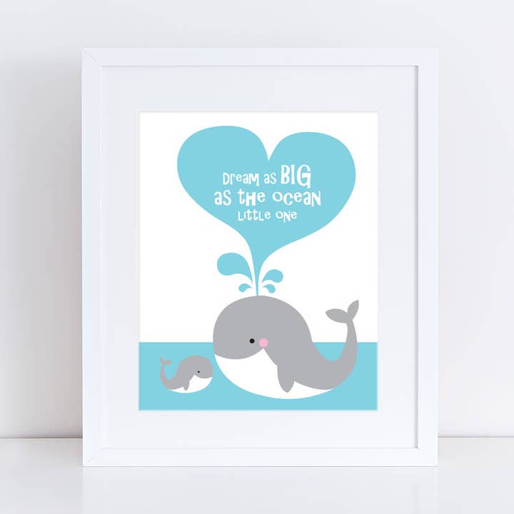 Drøm så stor som havhvalprintet for engroshandel hos Creative Monsoon