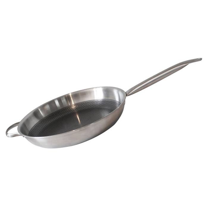 18/10 stainless steel pan 32 cm Elo Relief Solution for wholesale by Zenker