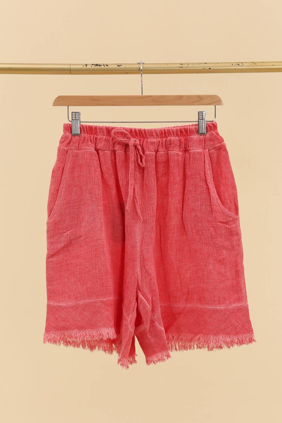 LÉA & LUC - Wholesale Shorts - Women's - Shorts in 50% cotton 50% linen REF. 1007836