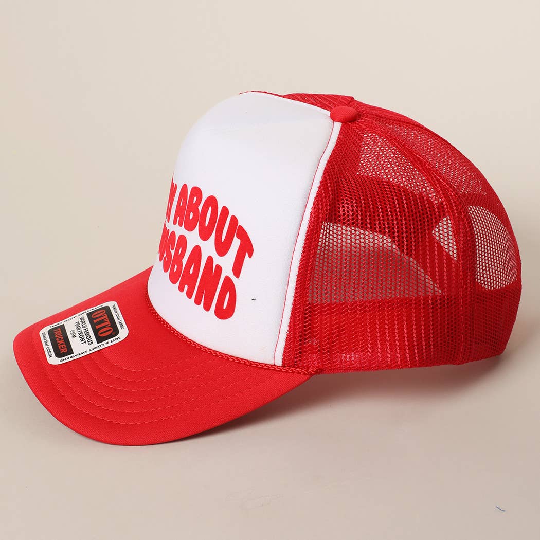 Fashion City – wholesale Truckerkeps – Unisex – Förlåt för min fru&man meshkeps46