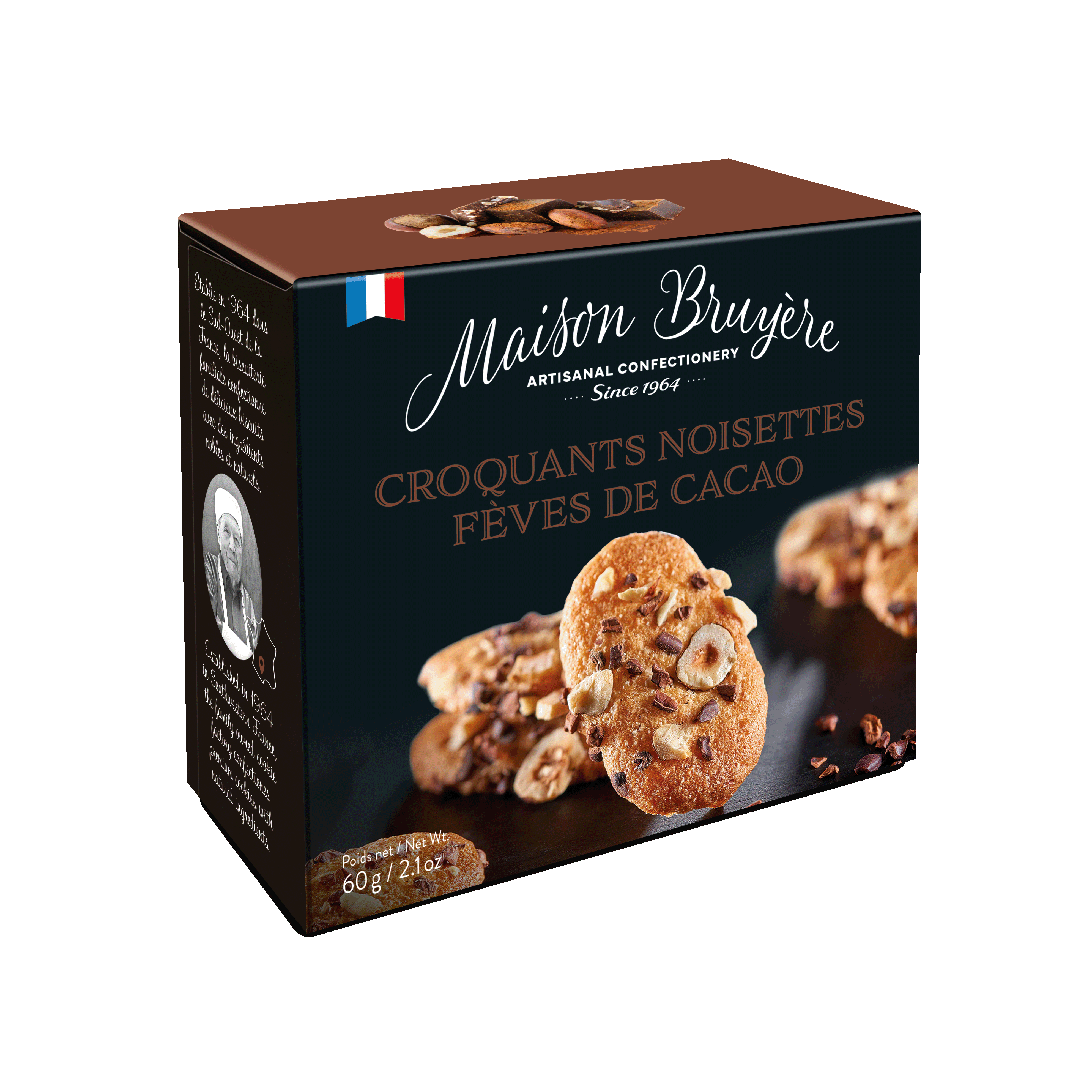Maison Bruyere - Wholesale Koekje - Cacao nibs en hazelnoot koekjes1