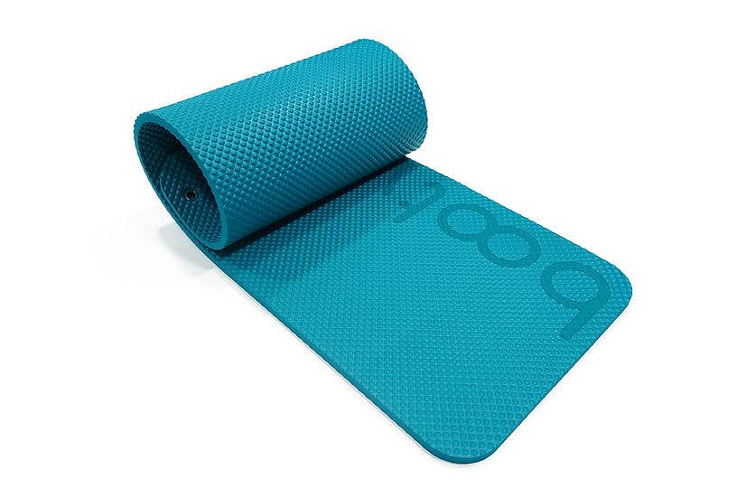 Bootymats - Wholesale Yoga Mat - Oversized extra padded pilates mat Aqua0