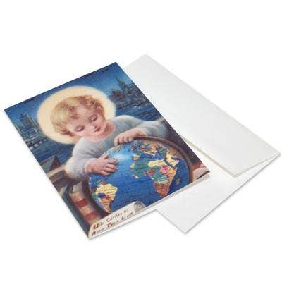 The Retro - a Full of Grace USA Company - Wholesale Everyday Greeting Card - Ubi Caritas Card