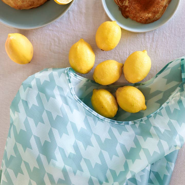 Hello Weekend - Wholesale Grocery/shopping bag - Sage Houndstooth - Shopper Bag5