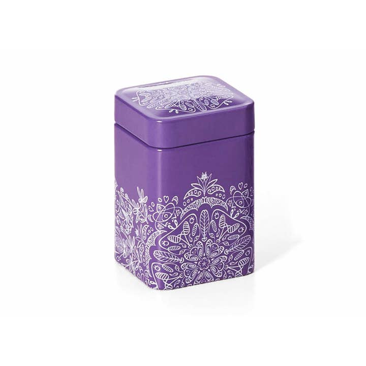 Naturelei - Wholesale Food Storage Container - Tea tin "Mandala" - with slip lid - various sizes2