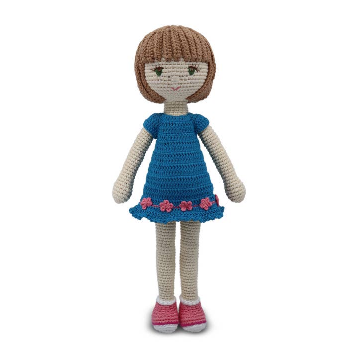 Susie Dress Doll - Snuggle Sisters for wholesale by Snuggle Buddies