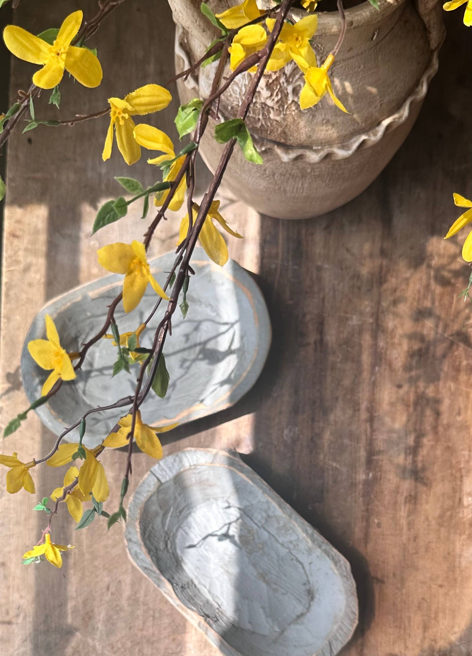 Stash Style - Wholesale Decorative Plate/Dish/Bowl - Hand Carved Wooden Bowl 4