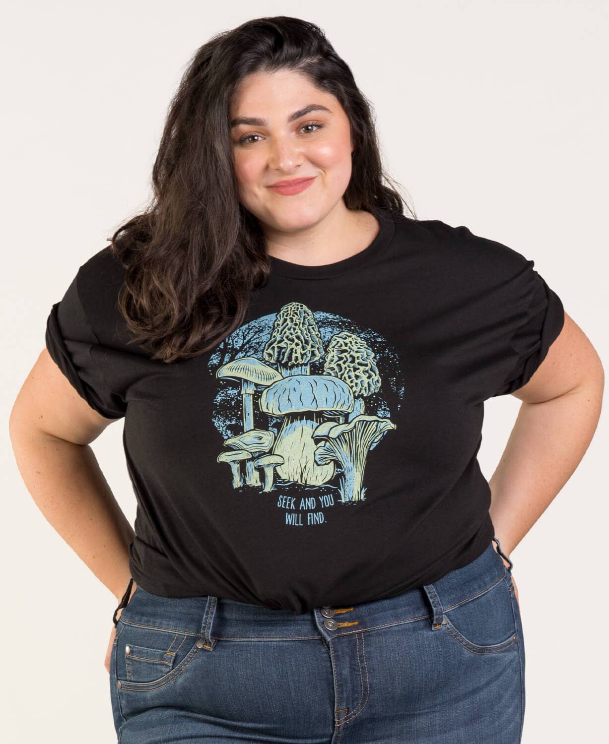 Soul Flower – Großhandel T-Shirt mit Siebdruck – Unisex – Pilzsammler Bio-T-Shirt - Unisex - Pilz T-Shirts5