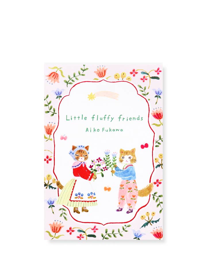 Postkortsæt - Små Plysvenner for engroshandel hos Her Winter Flowers