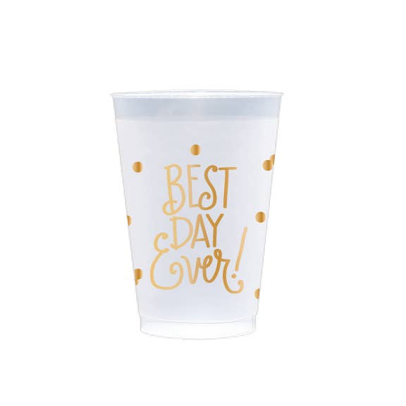 Eat, Drink And Be Married Frost Flex Cup, 9oz Frost Flex