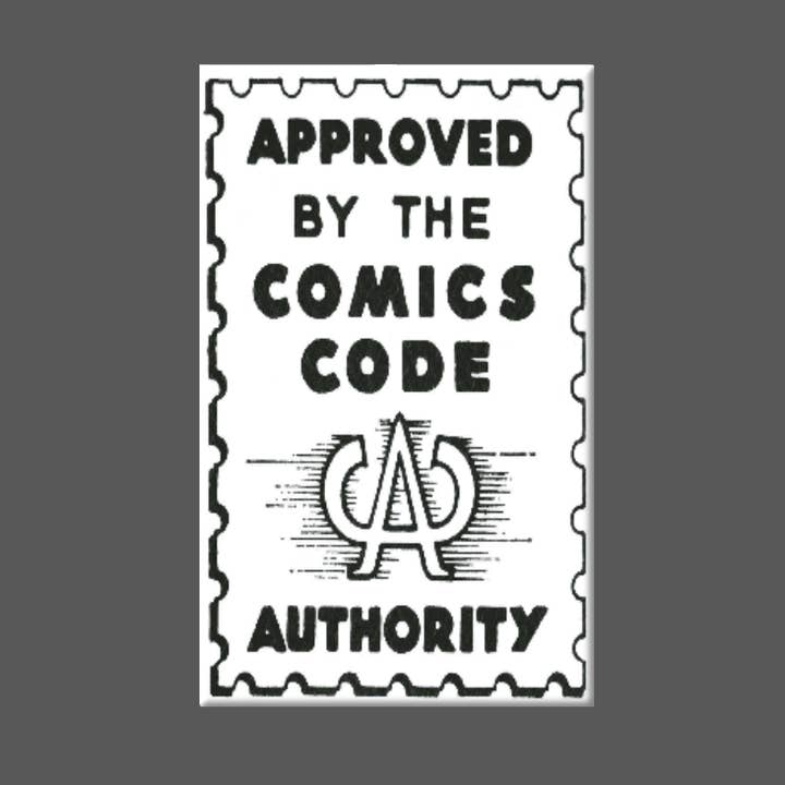 Ba Ba Buttons - Wholesale Magnet - COMIC CODE, Magnet, Button, Mirror, EC Comics, Cryptkeeper