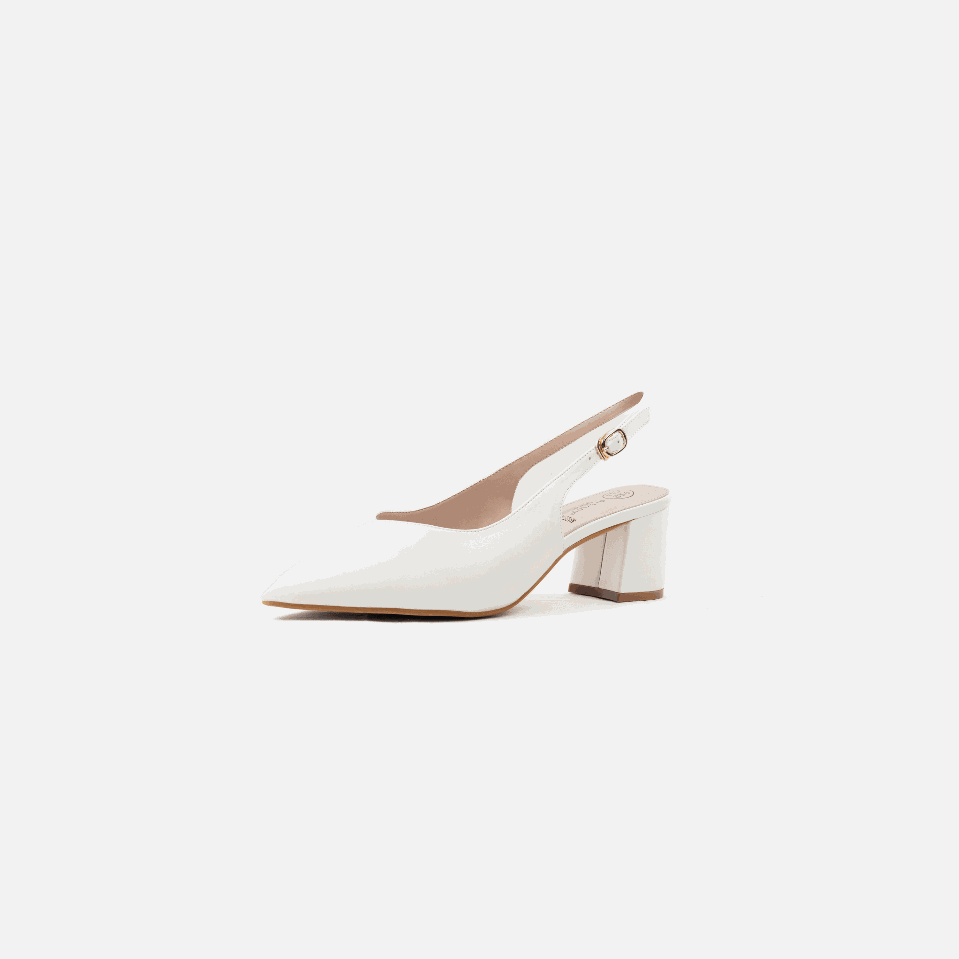 Gabylou - Wholesale Low Heels - Women's - Adjustable wide-fit heeled sandals H - Model Lea9