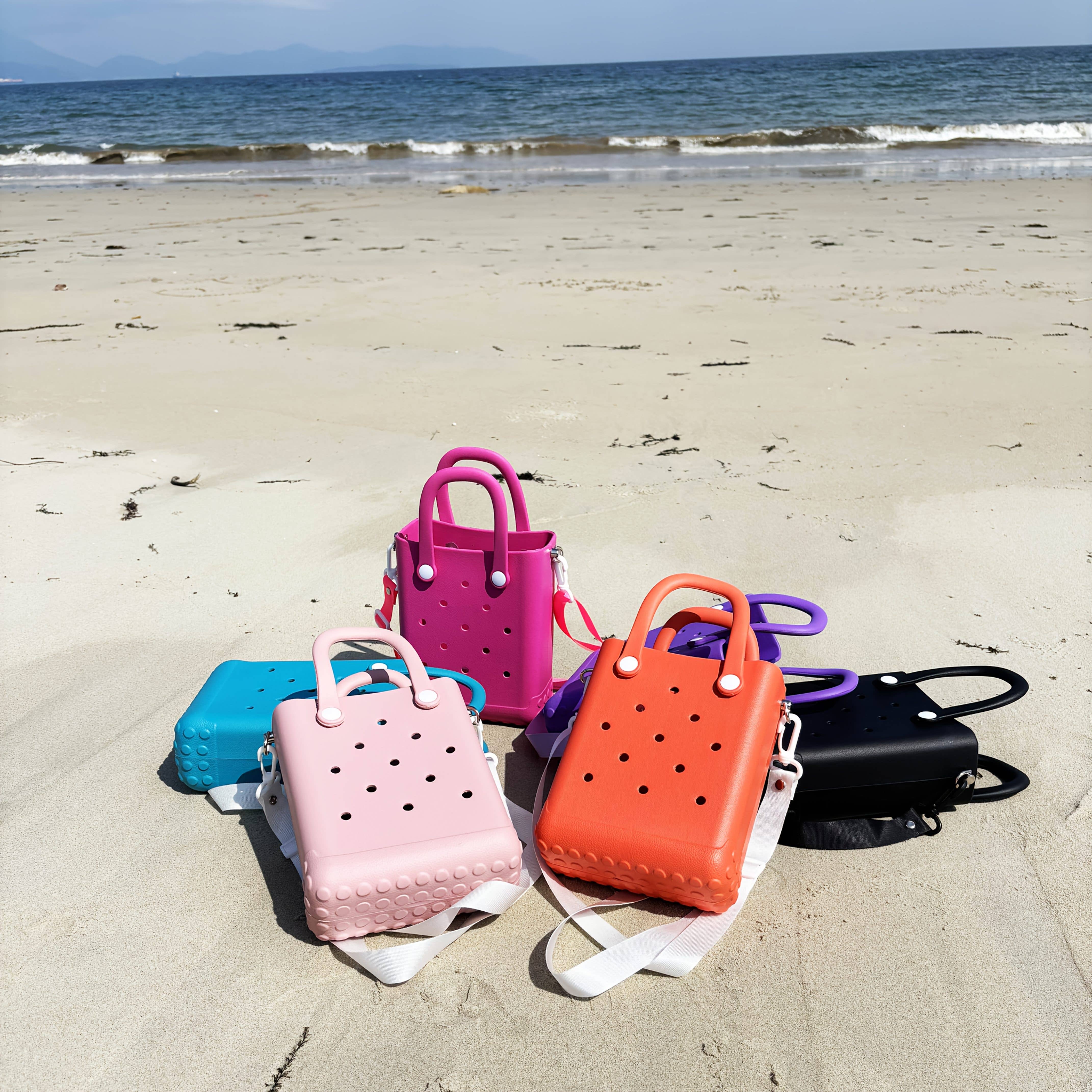 NARWEY INC - Wholesale Beach Bag - EVA Mini Beach Tote Bag Rubber Travel Bag Summer Beach Bag10