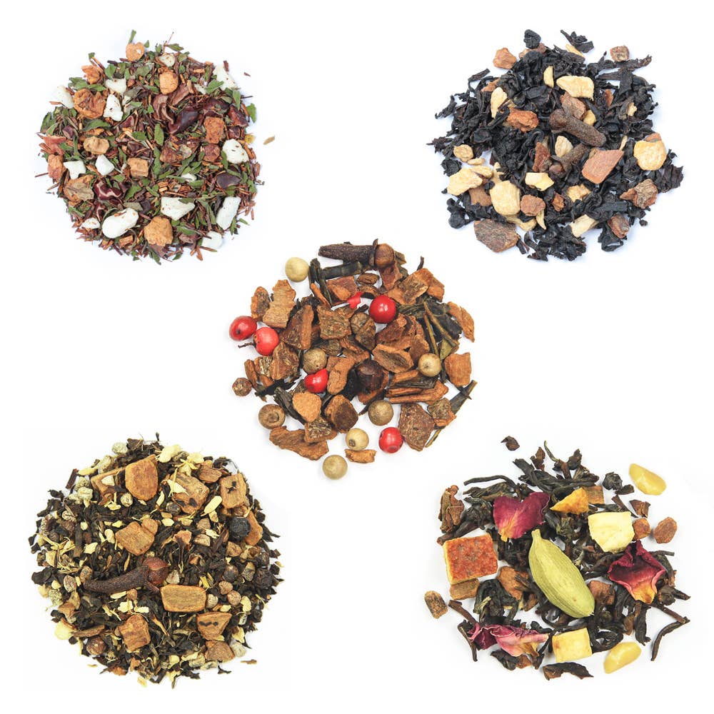 Octavia Tea - Wholesale Retailer Sample - Food & Drink - Holiday Tea Blends - Sampler Set1