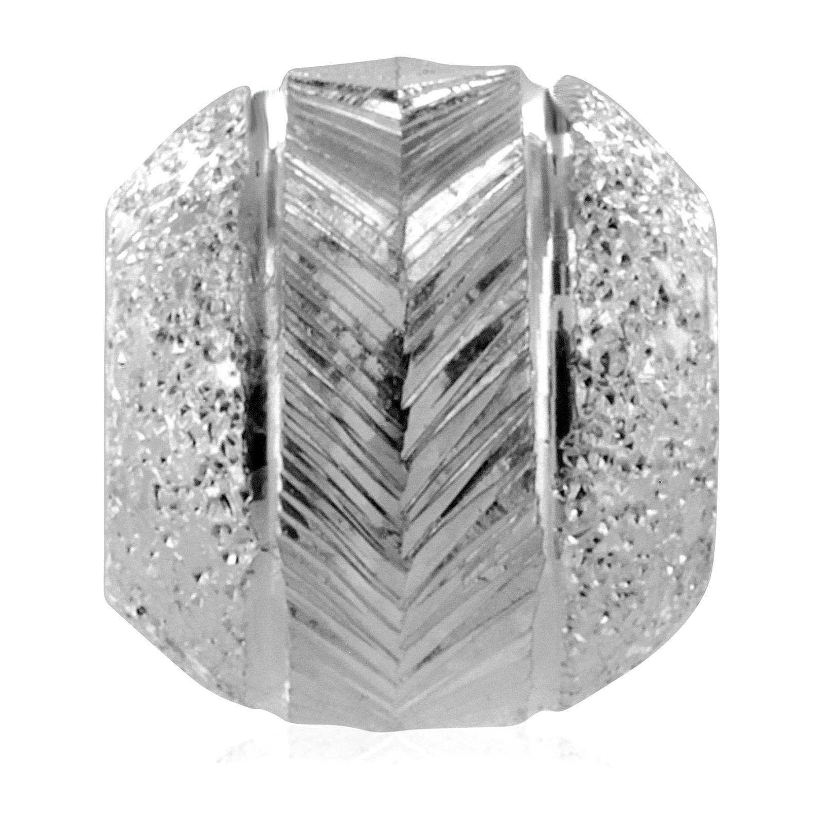 West Coast Jewelry – wholesale Individual charm/pendant – Dancing Disco Ball Silver Tone Bead Charm2