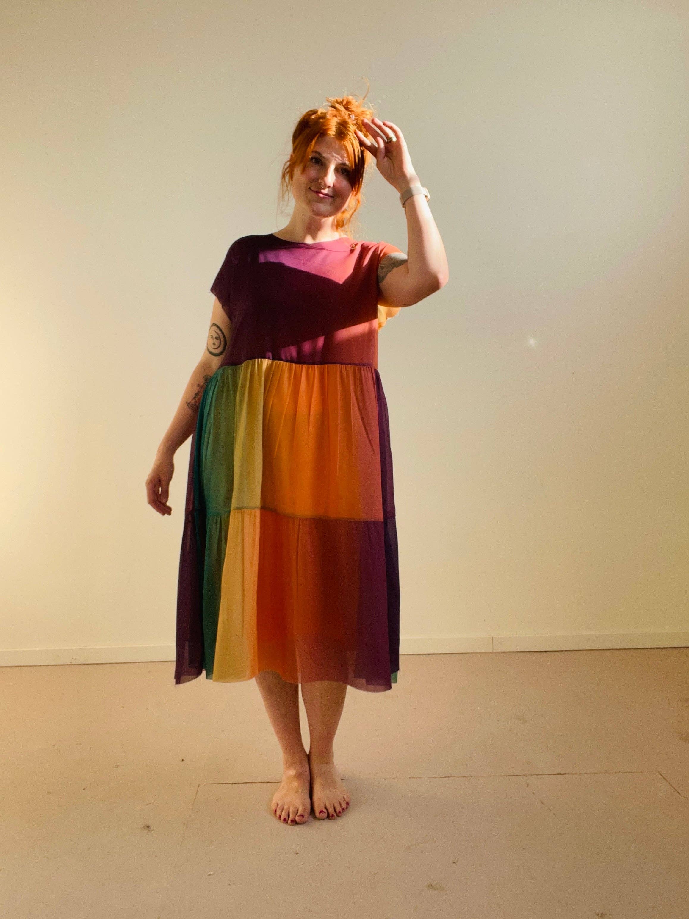 Altar - Wholesale Dress - Women's - Prism Dress in Sunset6