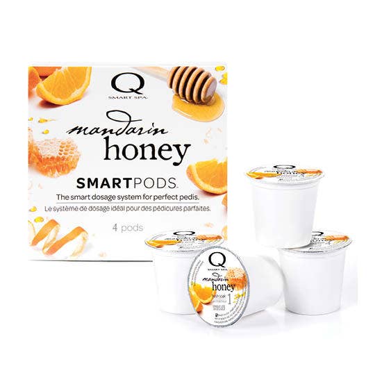 Zoya, Qtica, Smart Spa - Wholesale Nailcare Set - Qtica Smart Spa Smart Pod 4-Step Pedicure Kit - Mandarin Honey