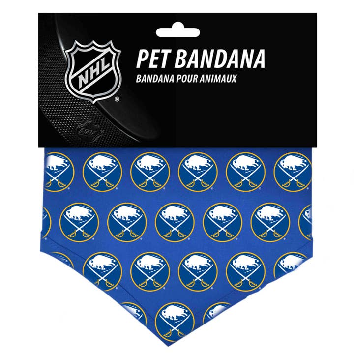 Buffalo Sabres - Pet Bandana (All Over Print) for wholesale by All Star Dogs