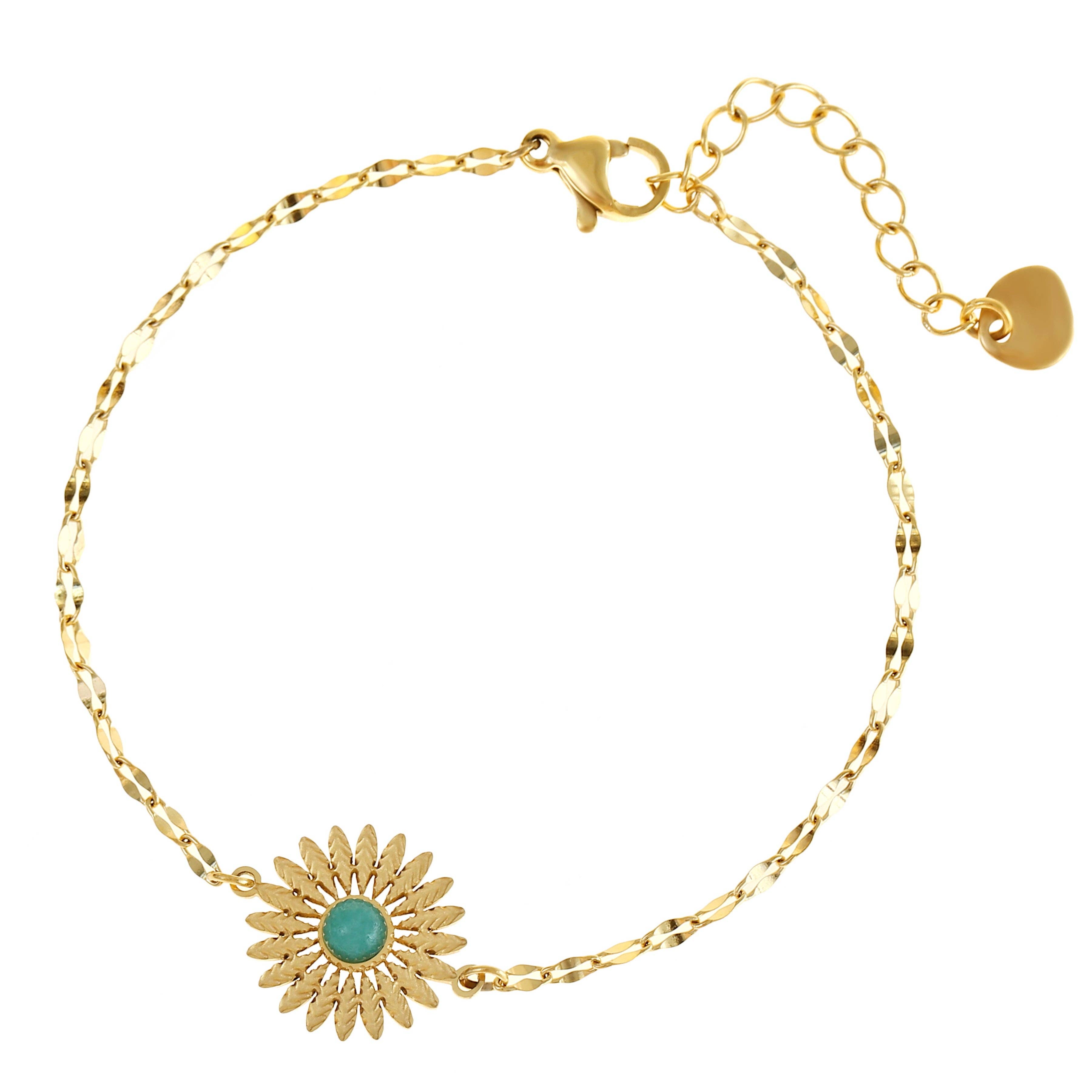 Made By Nami - Wholesale Charm/Dangle Bracelet - Bracelet Sun | Gold1