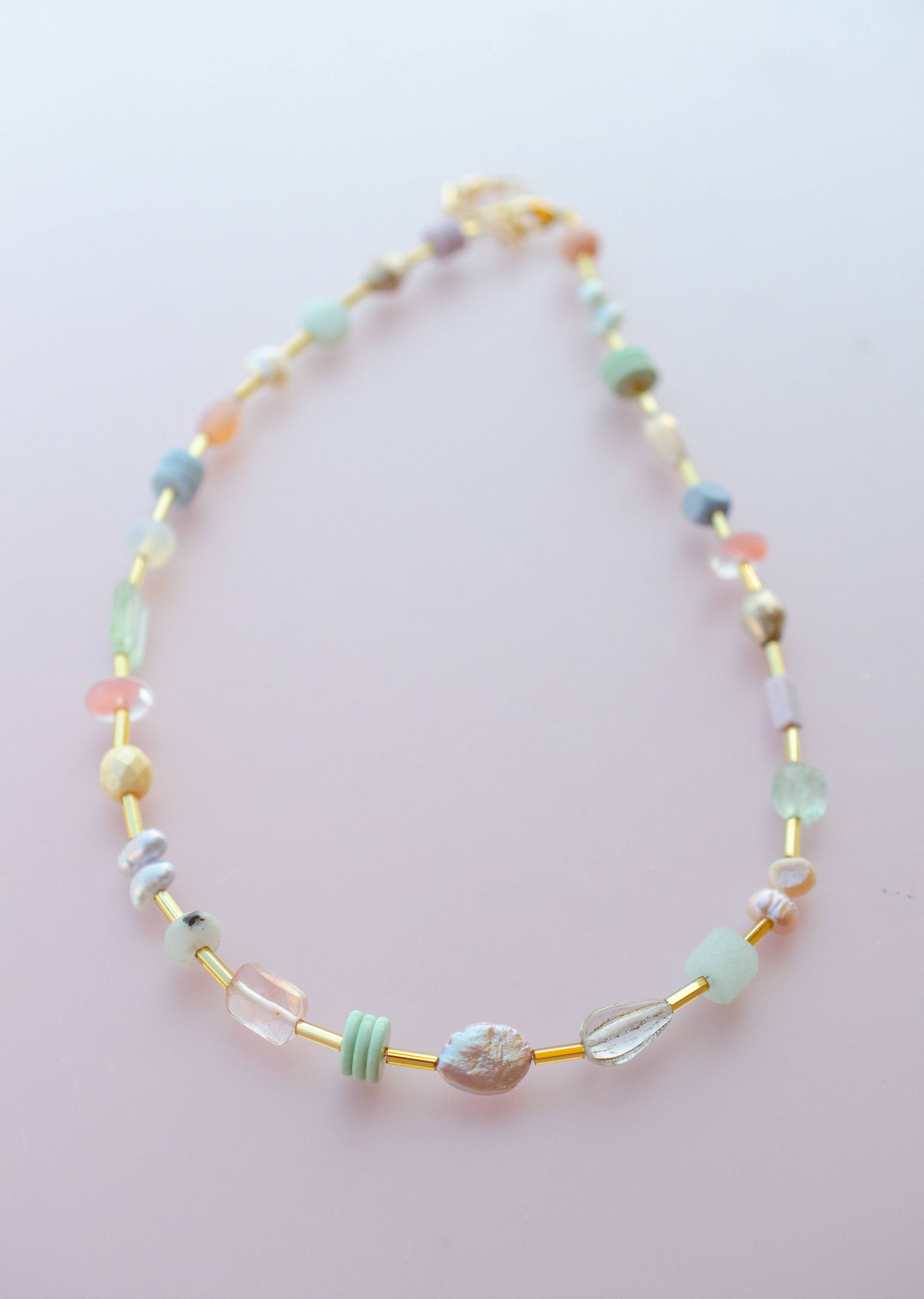 Jill Makes - Wholesale Kralen/parelketting - Kleurrijke Eclectische Ketting met Kralen4