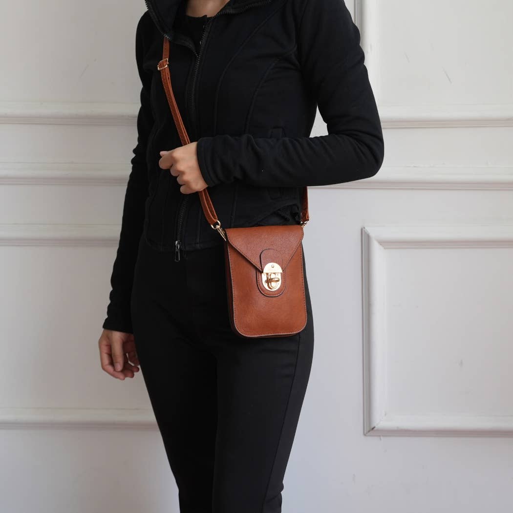 MKF Collection - Wholesale Crossbody Bag - Women's - MKF Kianna Phone Crossbody Handbag Vegan Leather Women17