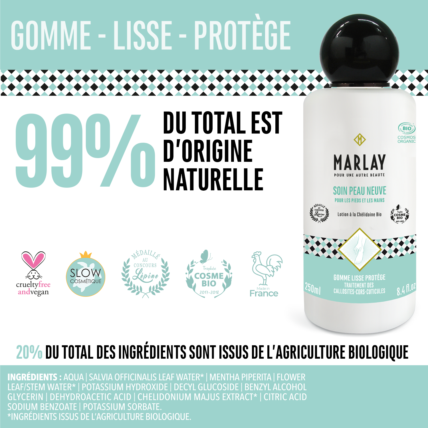 Marlay Cosmetics – wholesale Fotkräm – Ny Hudvård 250 ml -Foot Beauty6