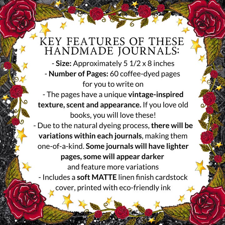 NOMAD Moon Magic - Vendita all'ingrosso Diari/agende - Diario fatto a mano di ispirazione vintage, design con cappello viola stregato7