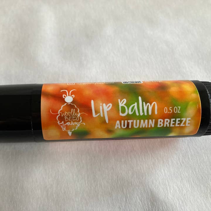 Autumn Breeze - Natural Lip Balm - 0.5 oz for wholesale by Woolly Bee Farm