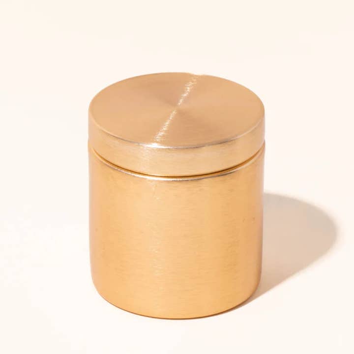 Kandlery - Wholesale Jar/Filled Candle - White Label Candle | 9 oz Gold Jar Eco Luxury | Coconut Wax1