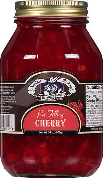 Hudson Meat Company - Wholesale Jam/Jelly - PIE FILLING CHERRY     -     AMISH WEDDING0