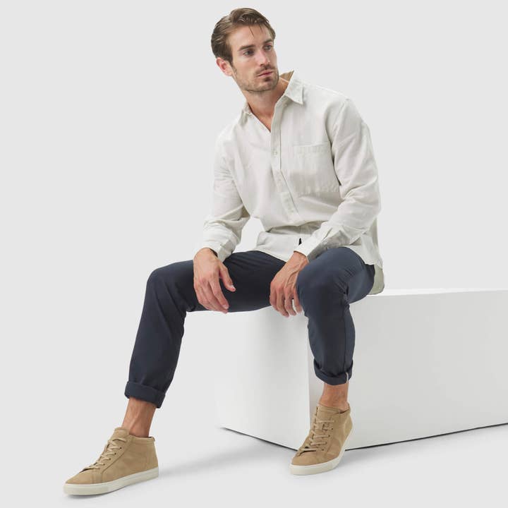 Dyb blå Jetsetter Bukser - Deep Blue for engroshandel på Faire12