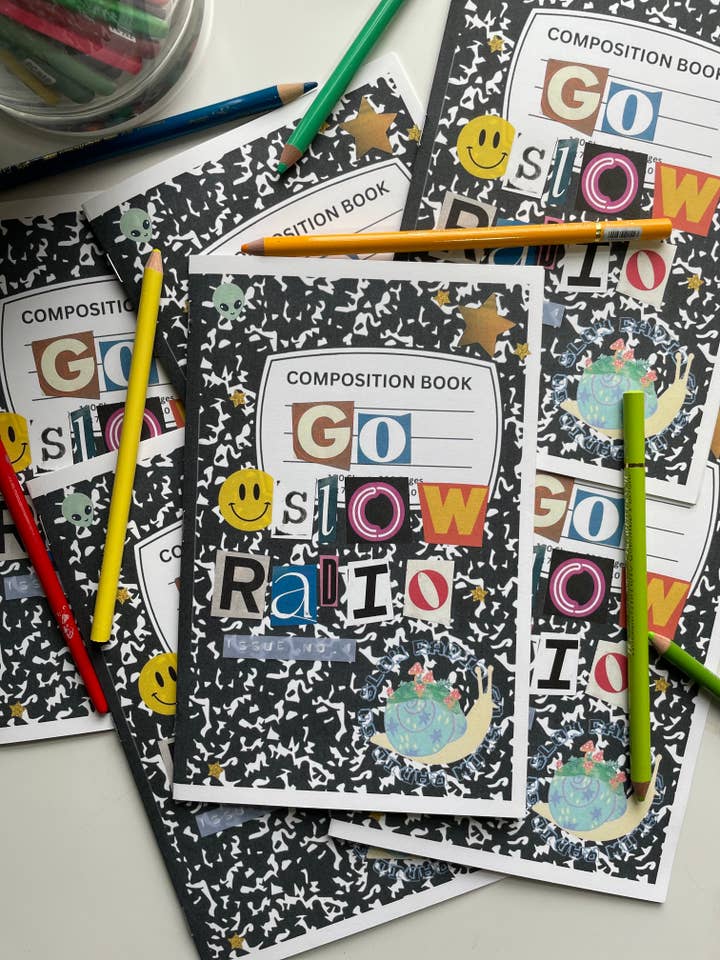 Go Slow Radio Zine - Issue no. 1 for wholesale by Liminal Moon Art Club