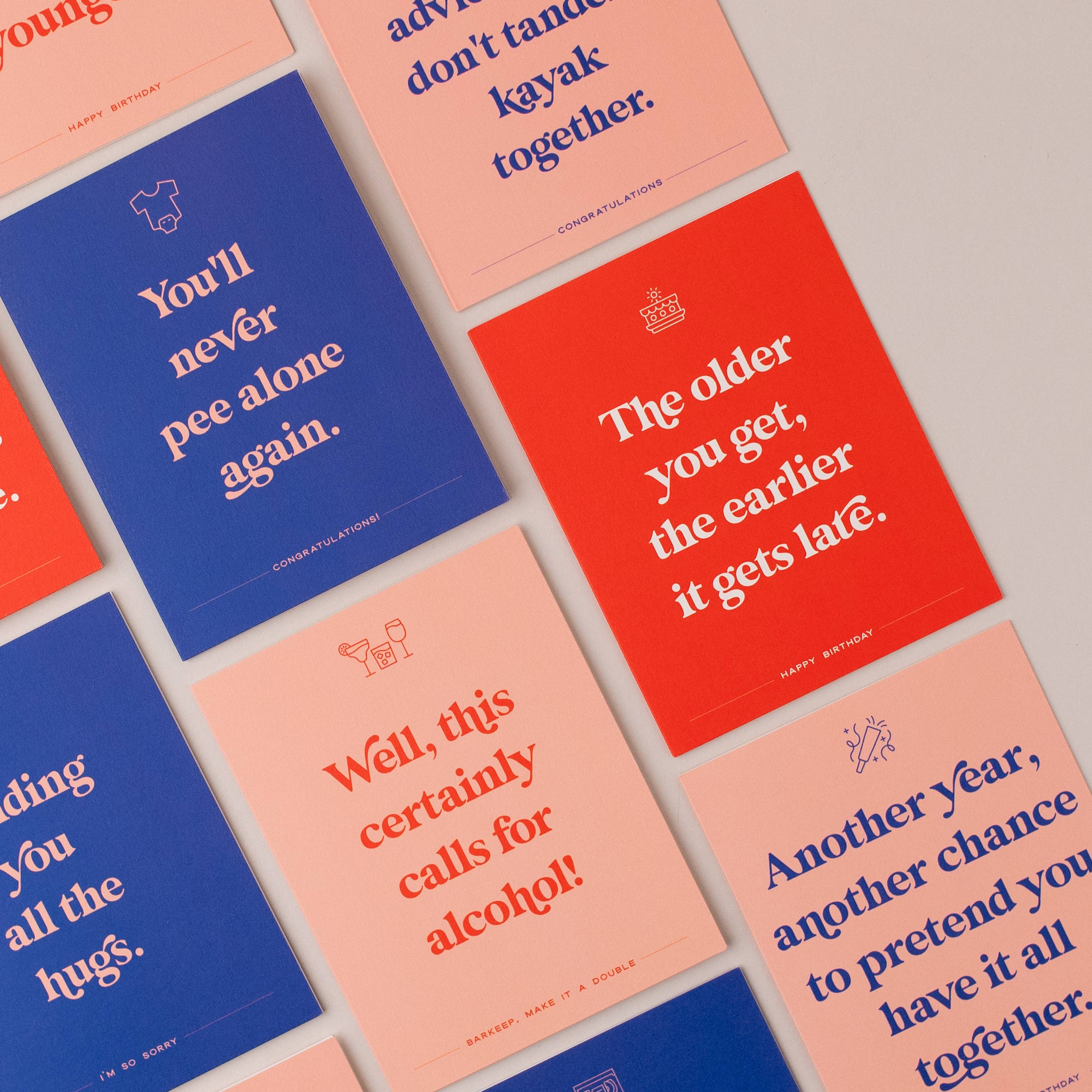 Paloma Paper Co. - Wholesale Birthday Card - Earlier it Gets Late | Funny Birthday Card 2