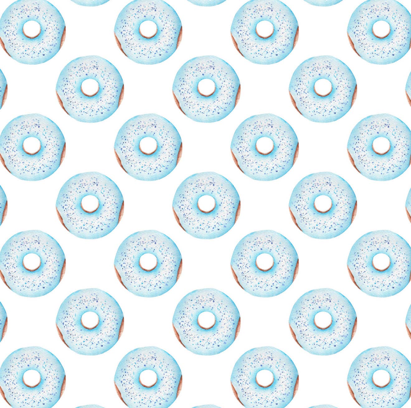 Altoonastore - Wholesale Disposable Napkin - Blue Donuts Cocktail Napkin - Chanukah / Hanukkah1