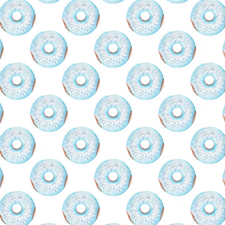 Altoonastore - Wholesale Disposable Napkin - Blue Donuts Cocktail Napkin - Chanukah / Hanukkah1