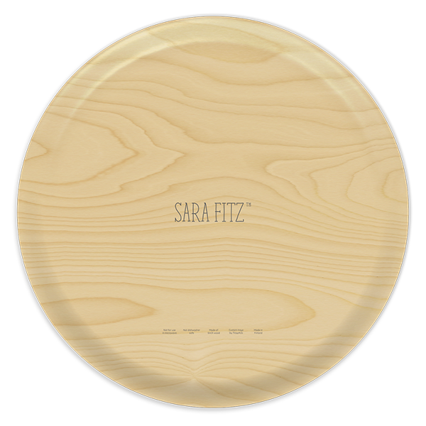 Trays4Us - Wholesale Serving Tray - Hydrangea Serving Tray by Sara Fitz4