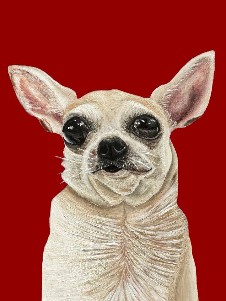 Chihuahua Art Print for wholesale by Audrey Gale + Art