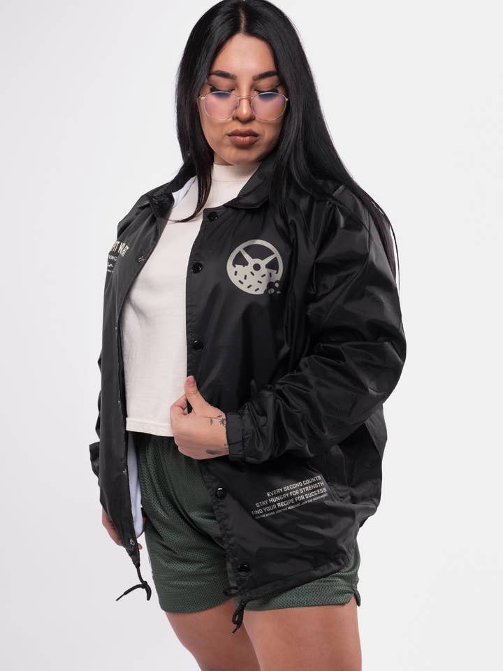 Black Executive Chef Coach's Jacket for wholesale on Faire6