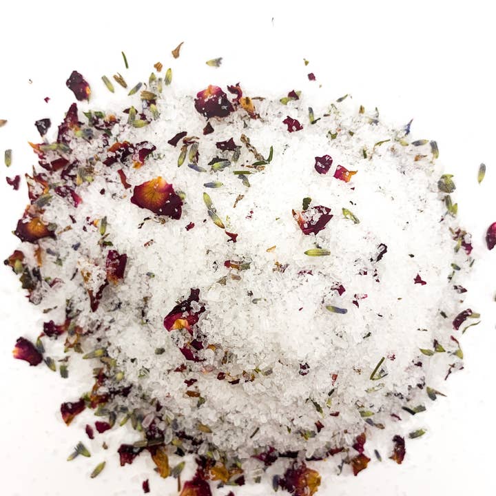 Bath Alliance - Wholesale Bath Salts - Private Label Lavender + Rose Bath Salt (Bulk/Lb)