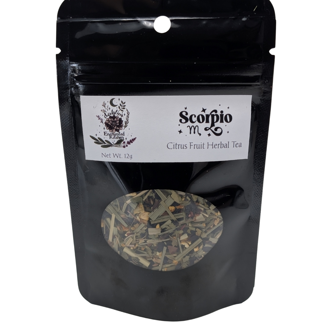 Dahlia's Enchanted Kitchen - Wholesale Loose Tea - Scorpio - Star Sign Loose Leaf Tea1