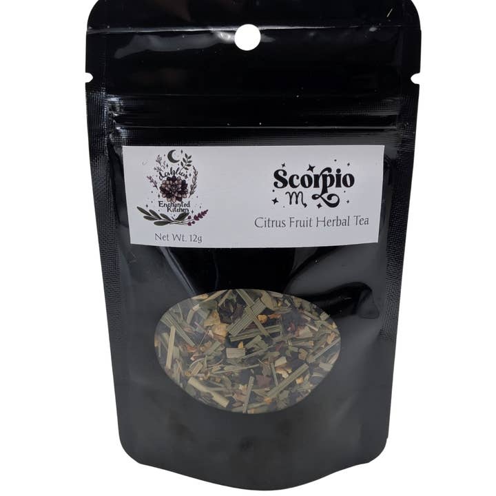 Dahlia's Enchanted Kitchen - Wholesale Loose Tea - Scorpio - Star Sign Loose Leaf Tea1