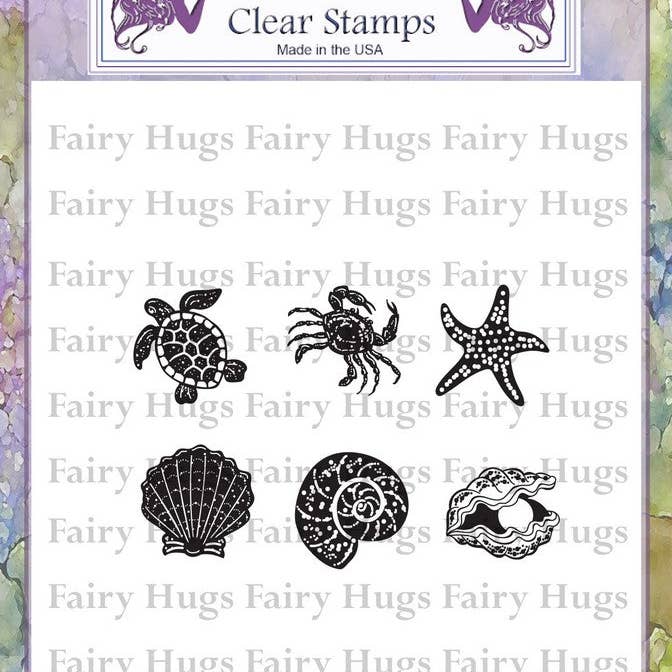 Fairy Kramar Frimärken - Teeny Ocean Set för wholesale av Fairy Hugs