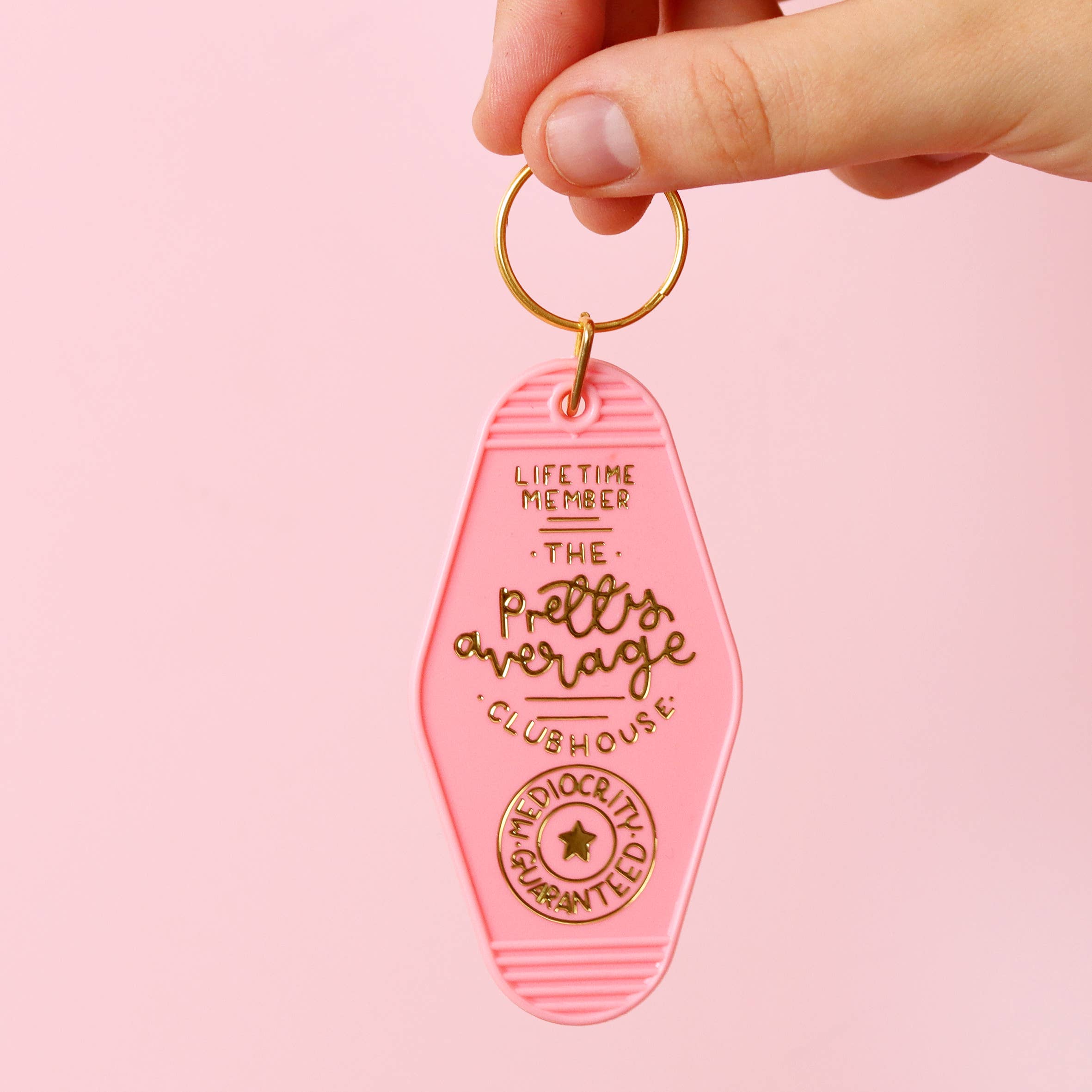 Oh, Laura - Wholesale Keychain - Women's - keyring - the pretty average clubhouse - pink4