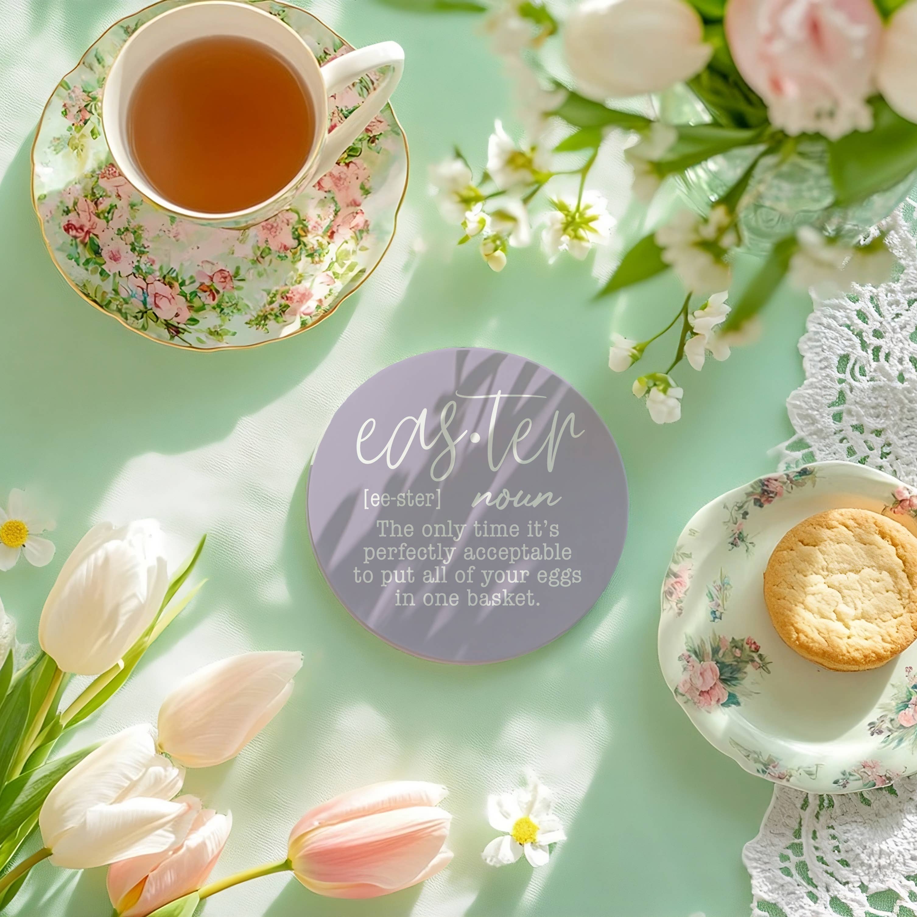 Gia Roma - Wholesale Onderzetters - Unieke cadeaus voor hem + haar grappige, keramische onderzetter humorsets71