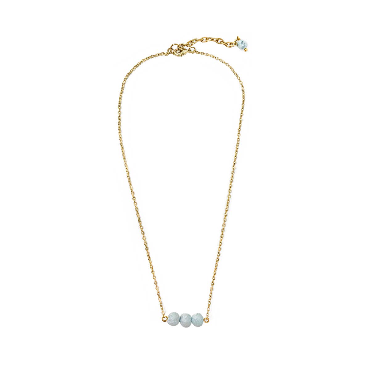 WorldFinds – Engroshandel Halskæde med vedhæng – Blå himmel vedhæng halskæde2