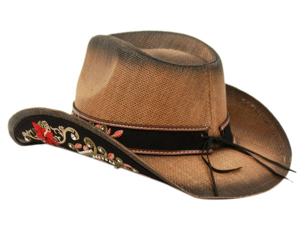 Epoch hats – wholesale Cowboy hat – Unisex – Western Cowboy Hat With Stone Badge2