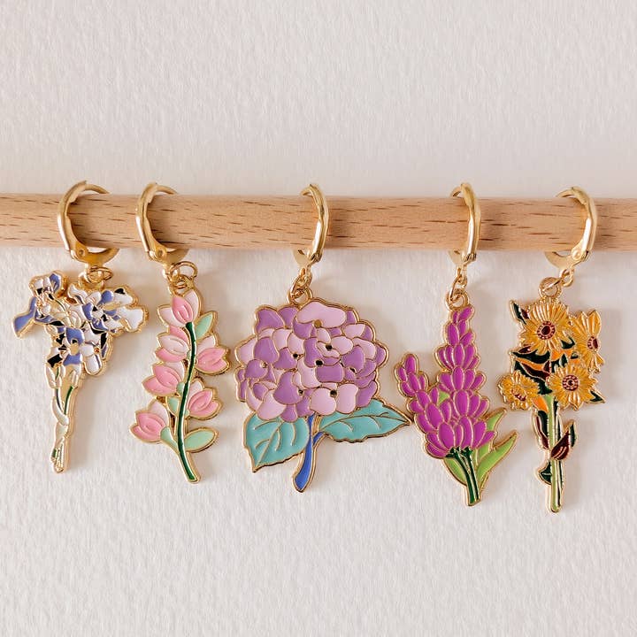 Hello Kim - Kim Chui - Wholesale Knitting/Crochet Supplies - Fleuri #2 - Removable stitch markers6