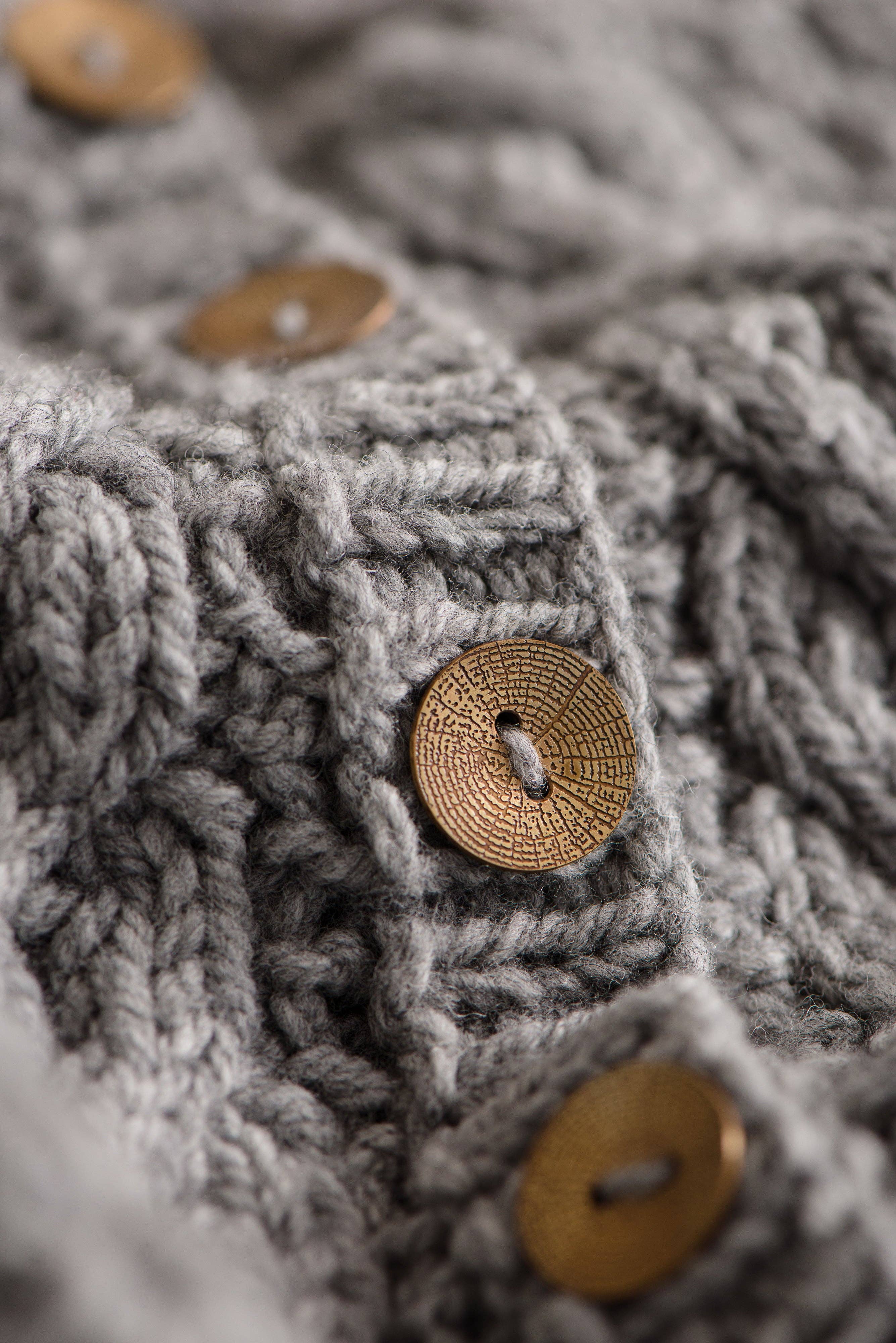 Quince & Co. - Wholesale Sewing Button/Snap - woodgrain brass buttons2