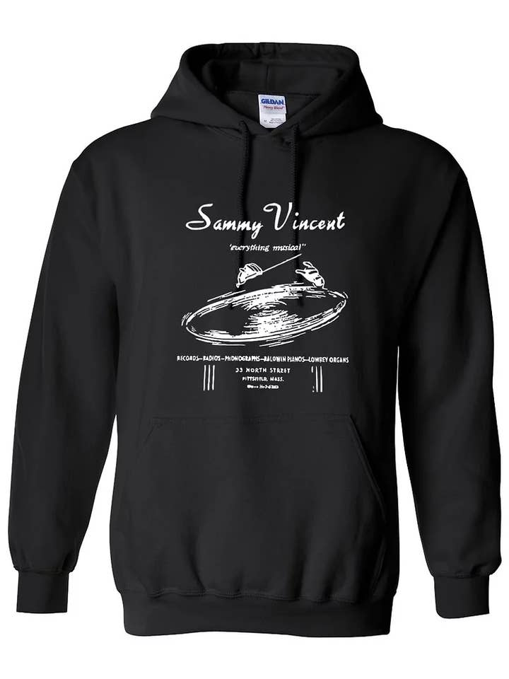 Moletom com capuz Sammy Vincent Throwback (tamanho P-3GG, 1-99 ct.) por atacado de 413 Shirts